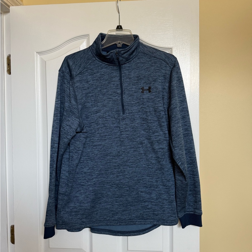 Under Armour Men's Heathered Navy Pullover